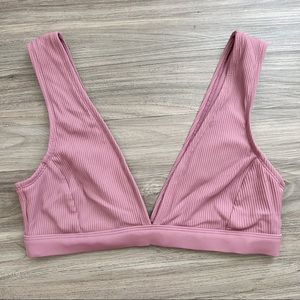 Body Glove Ribbed Cloud Rumor V Neck Swim Top